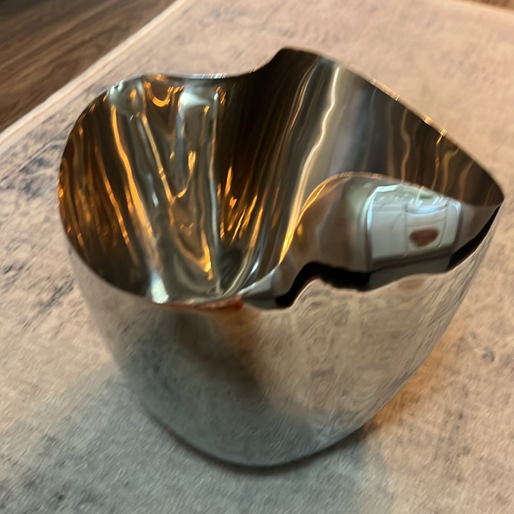 Robert Welch Drift Wine Champagne Ice Bucket, Stainless Steel
